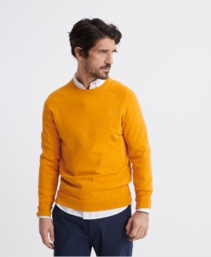 Superdry Orange Label Cotton Férfi Ugró Arany | ABXKN4059